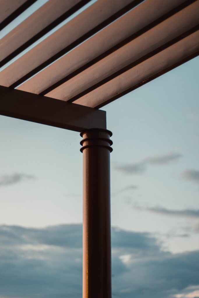 pergola die je beschermt tegen uv-stralen
