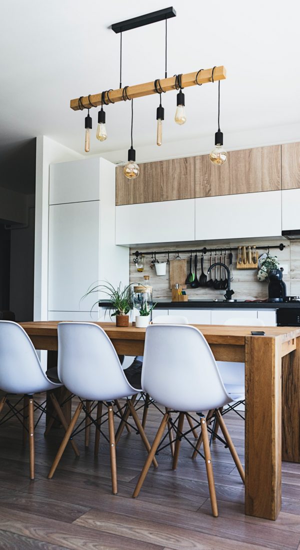Moderne I-vormige keuken