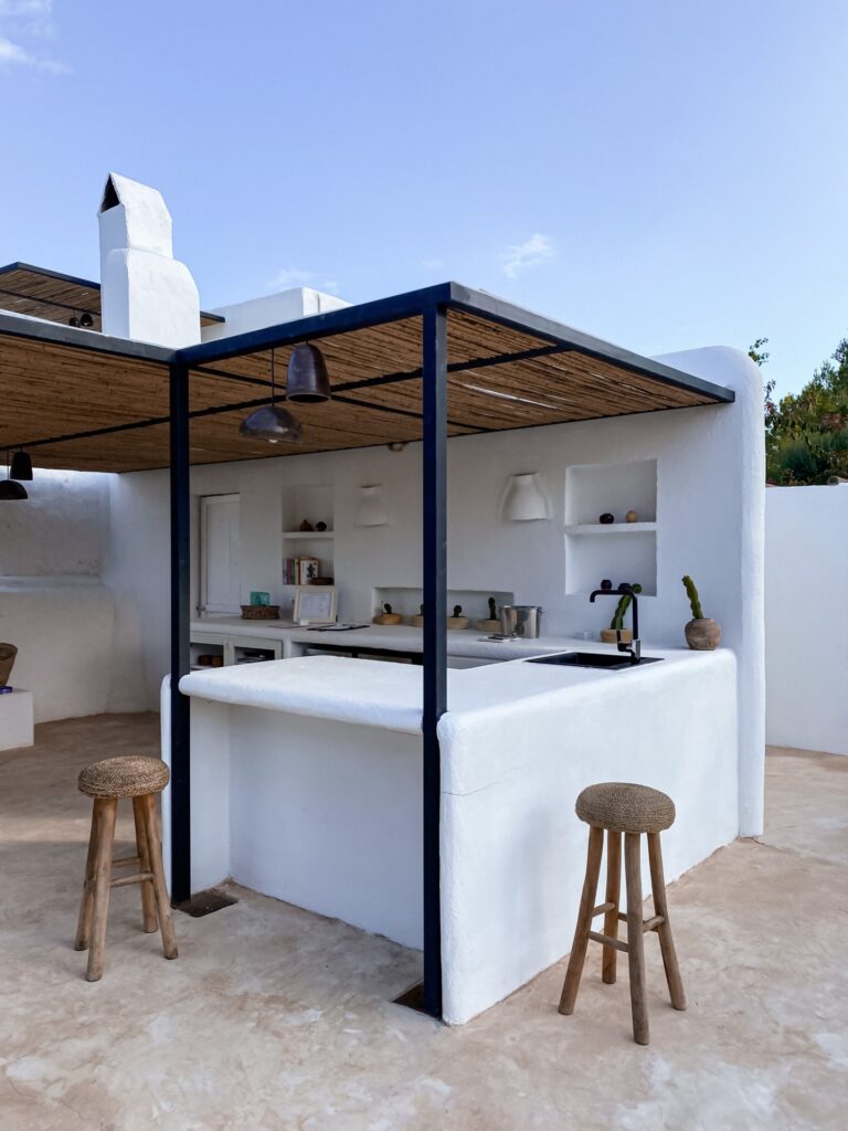 Mediterraanse buitenkeuken