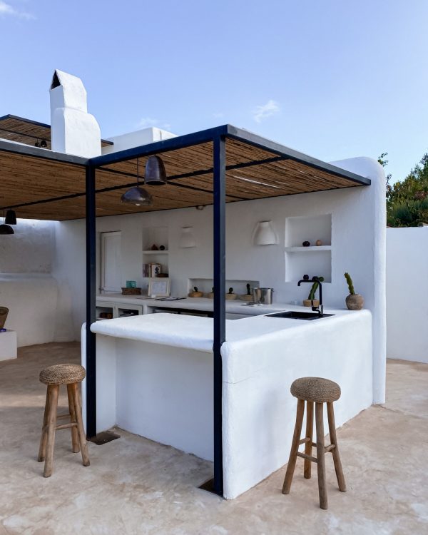 Mediterraanse buitenkeuken