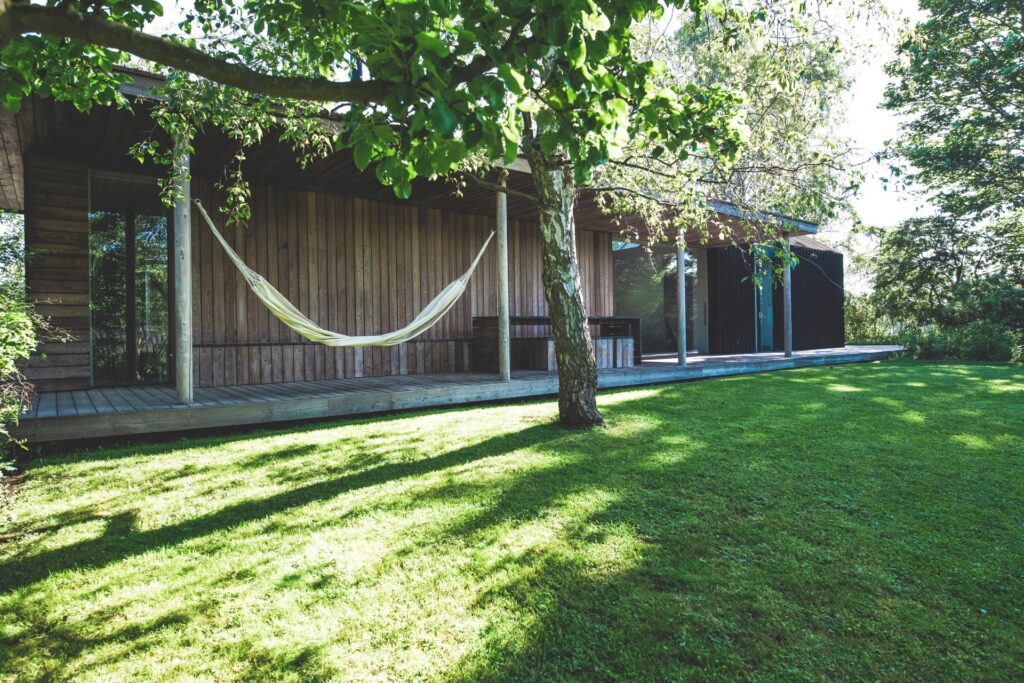 Passief huis met groot raam