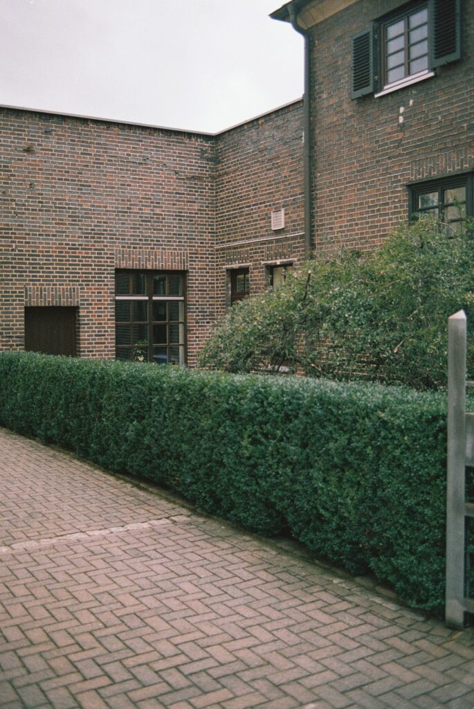Woning met haag