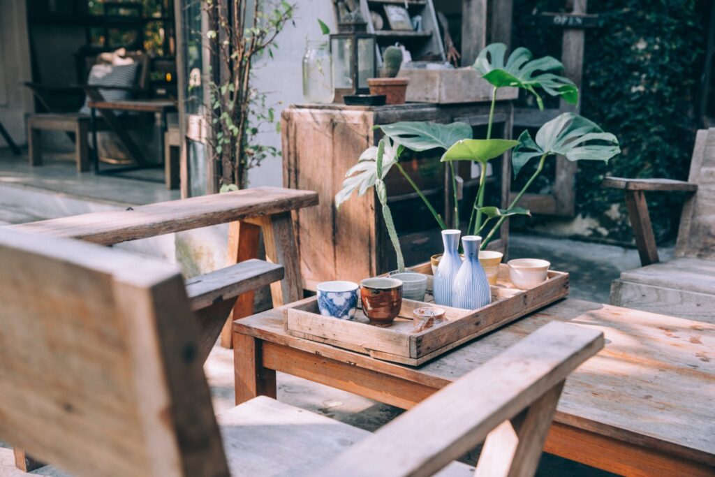 houten terras