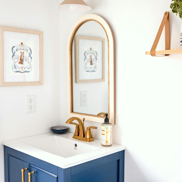 Moderne kleine badkamer