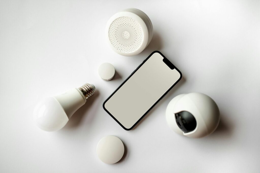 IoT - gsm, lamp, camera