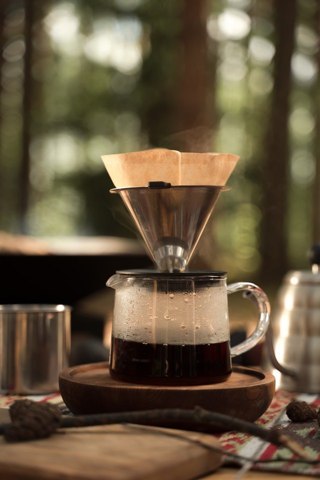 koffiefilter verfgeur verwijderen