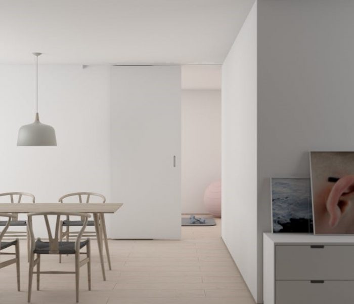 strak ingerichte kamer