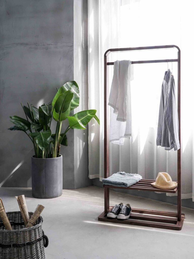 Interieur met betonnen muren