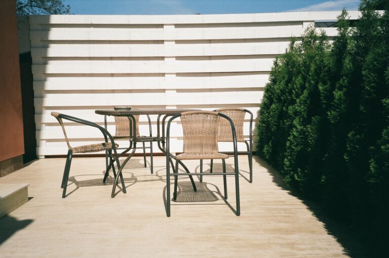privacy in tuin