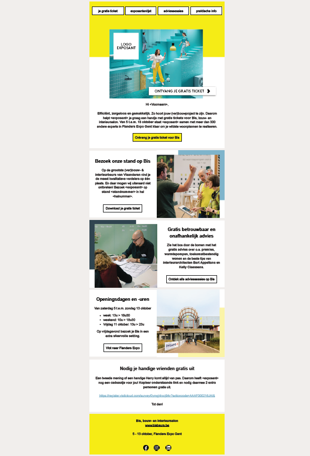 Nieuwsbrief voorbeeld