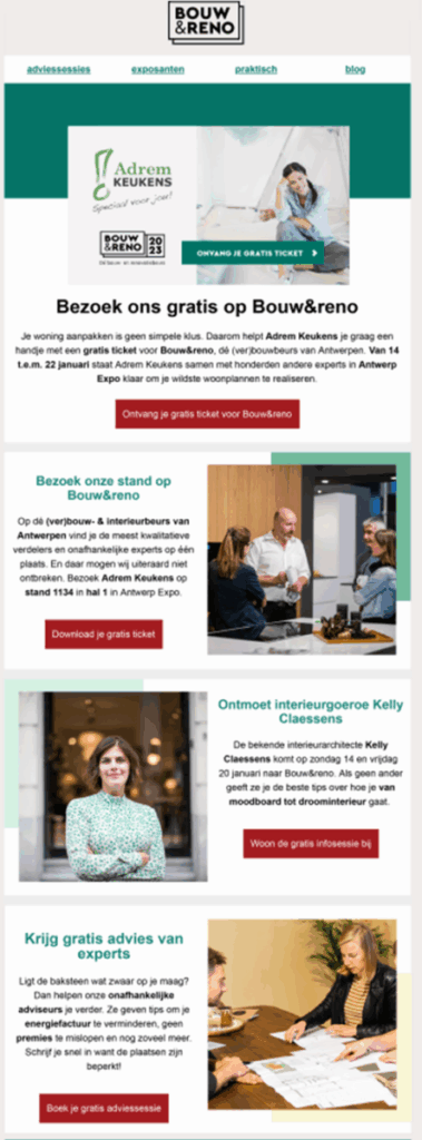 Nieuwsbrief voorbeeld