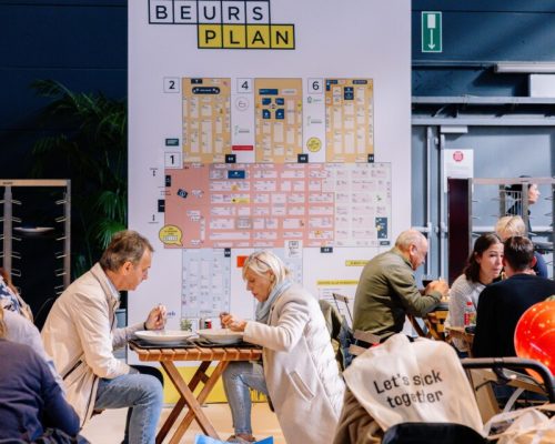 Extra visibiliteit op de beurs