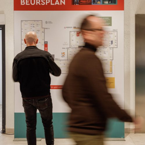 Extra visibiliteit op de beurs