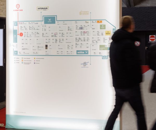 Extra visibiliteit op de beurs