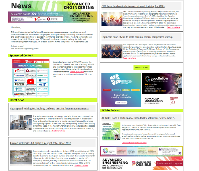 Newsletter Example