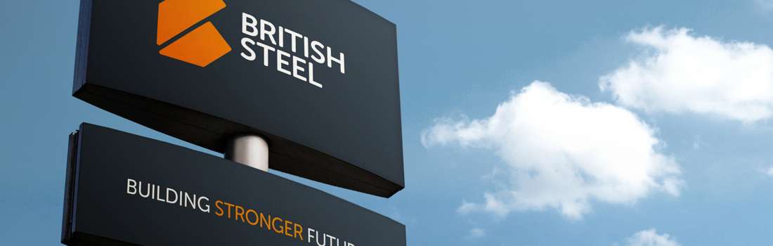 British Steel Sign Build Stronger Future