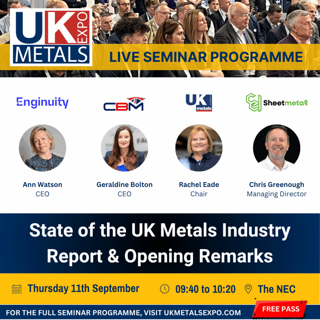 State of the UK Metals Industry Report & Opening Remarks 2