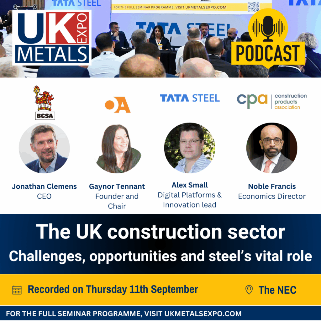 Podcast: The UK construction sector: Challenges, opportunities and steel’s vital role