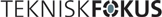 tekniskfokus 6mm høj logotype