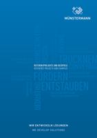 Münstermann-Referenzbroschüre: Projekte, Bilder, Industrien