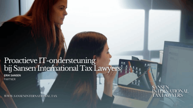 Proactive IT support at Sansen International Tax Lawyers