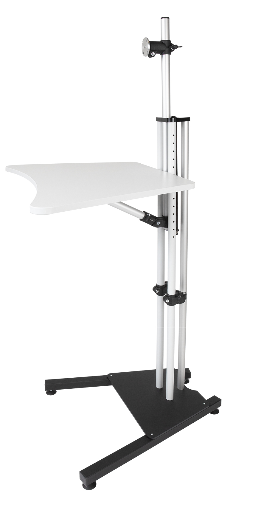 Heightadjustable monitor floor stand All About Automation DE