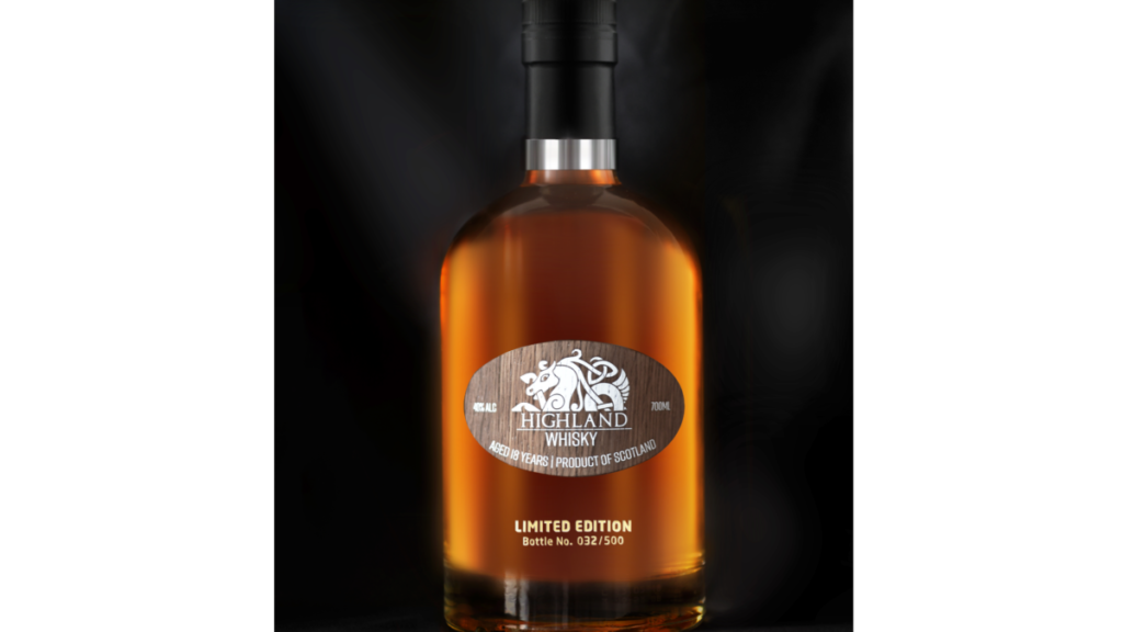 Real wood label