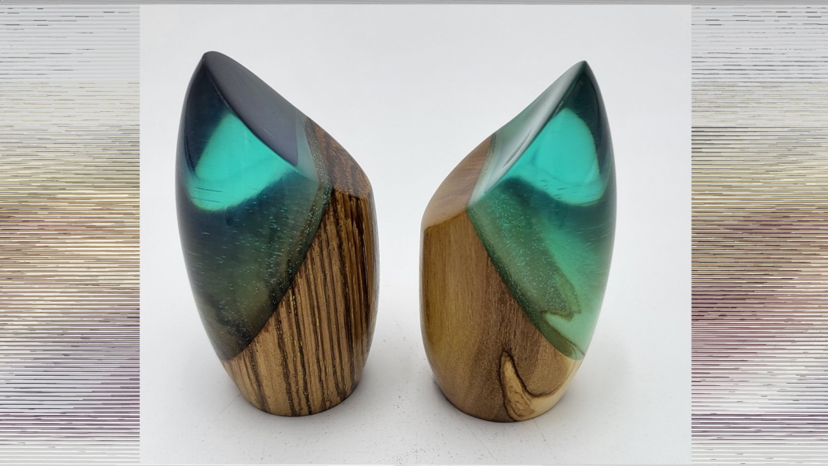 tappo legno resina