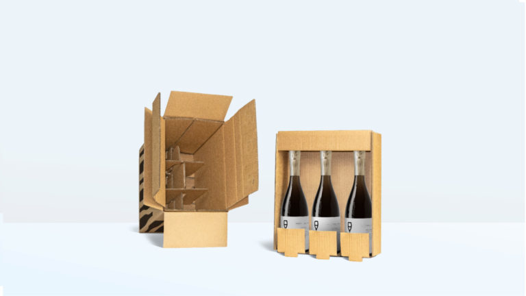 Il progetto wine@box per l’ecommerce di vino, design registrato, nello spazio Avant-Garde