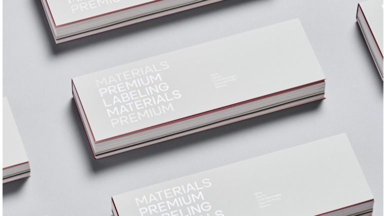 Premium Labeling Materials Swatchbook 2025