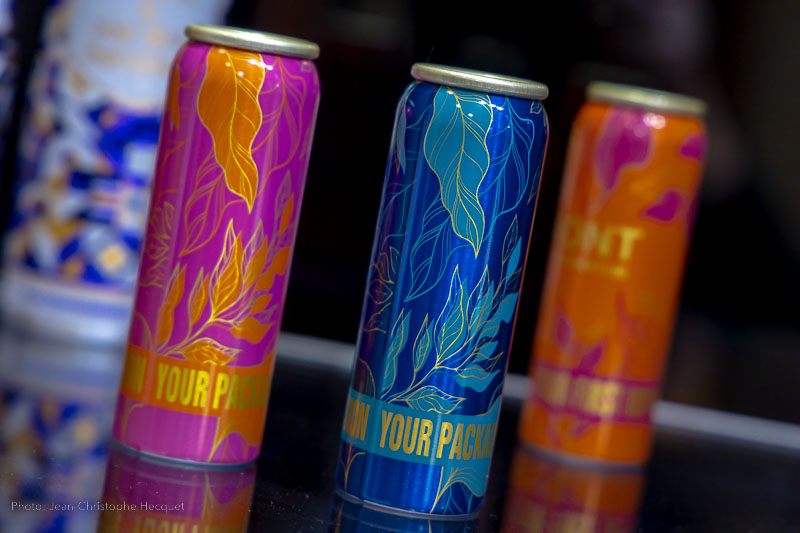 Aerosol packaging aluminium cans