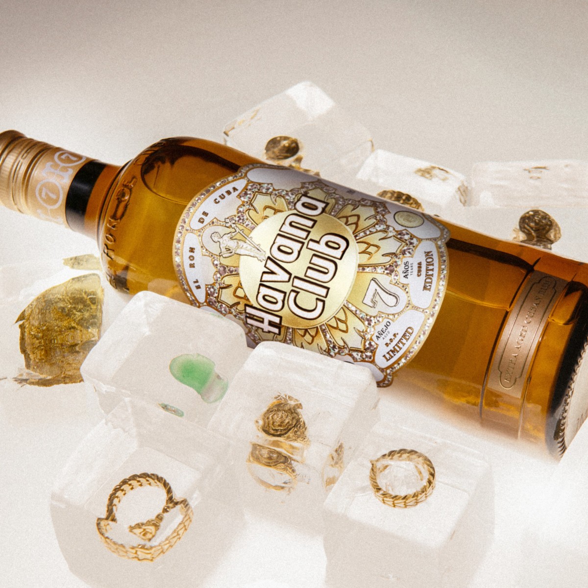 Havana Club 7 x Jonathan Raksha Limited Edition Bottle