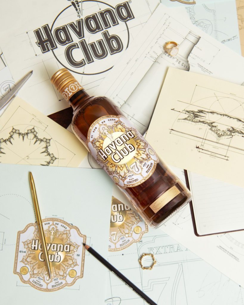 Havana Club 7 x Jonathan Raksha Limited Edition Bottle
