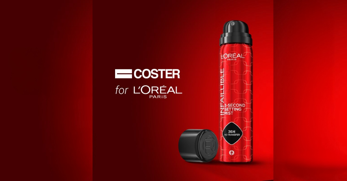 Coster elevates L’Oréal Paris Spray Infallible