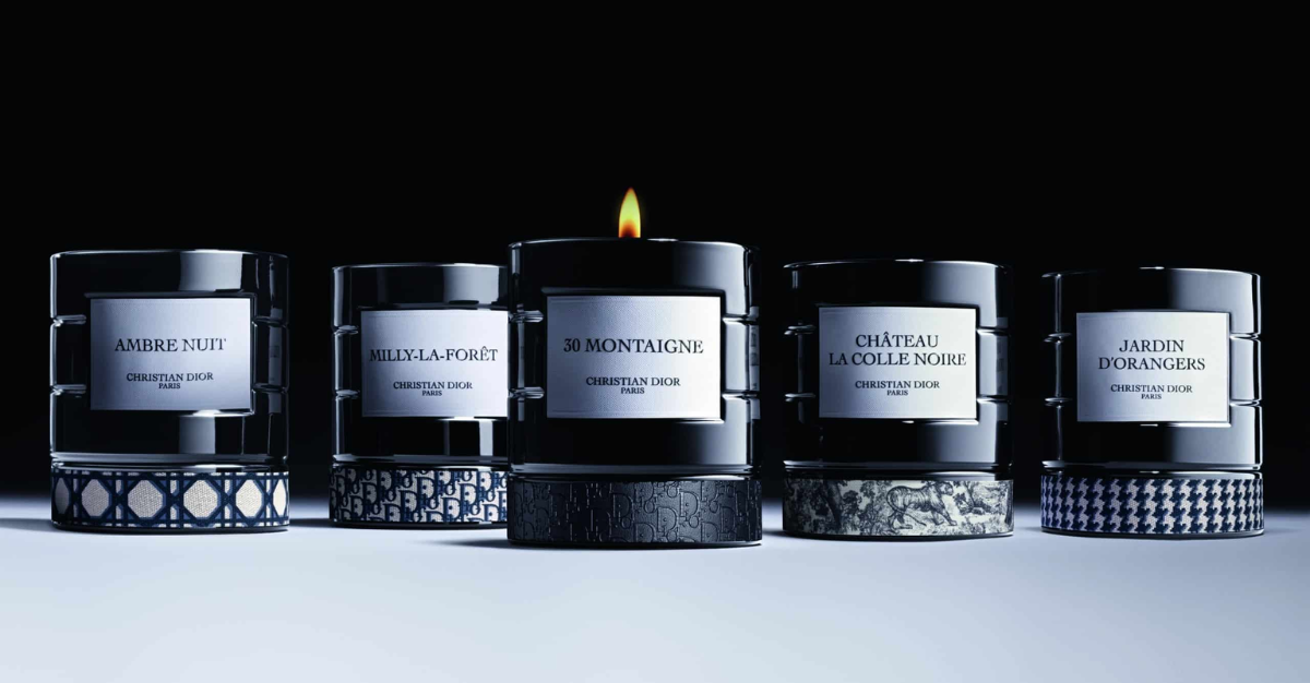 Dior candles