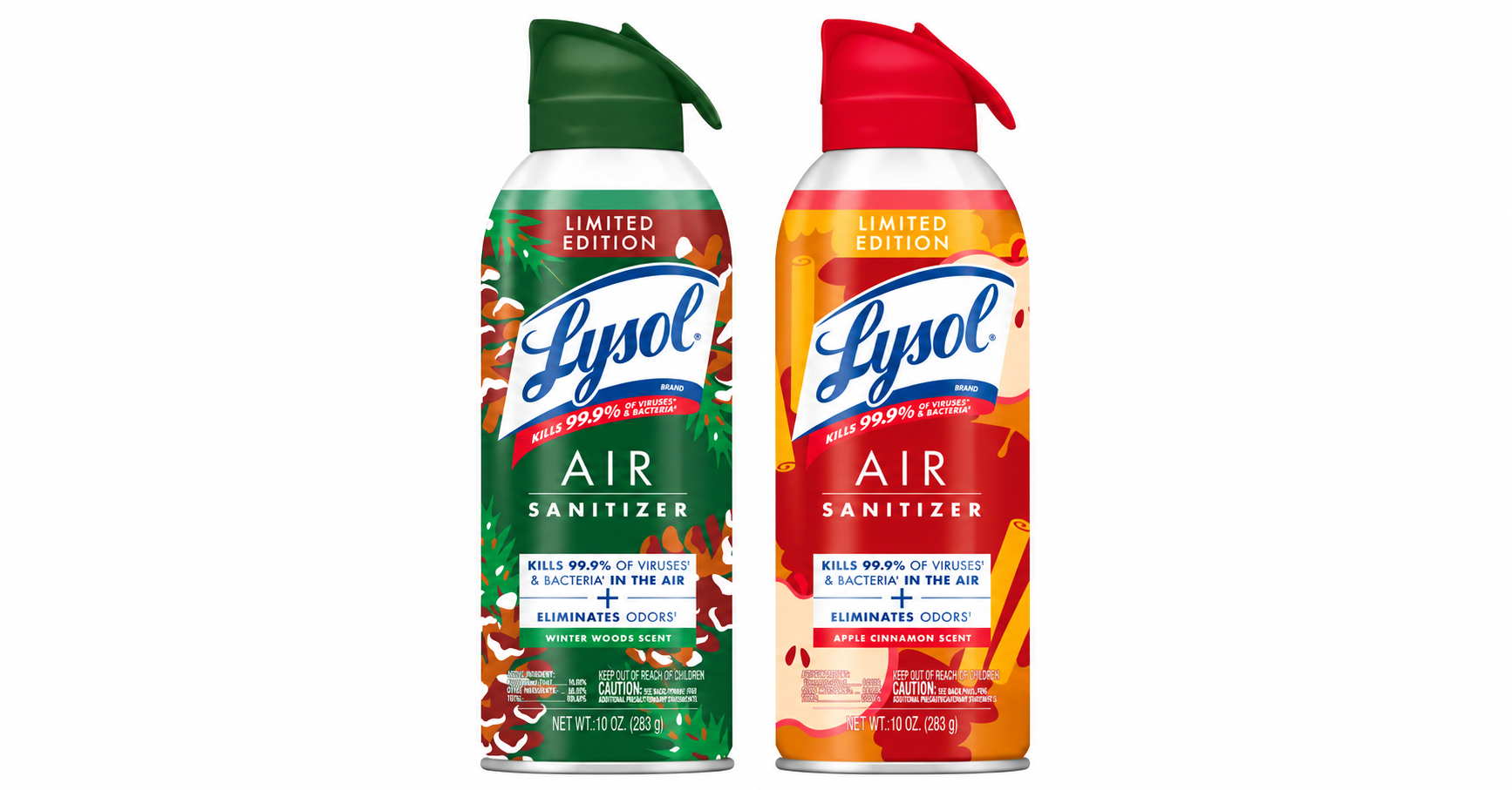 Paris Packaging Week | Lysol warms up the air sanitiser category with two seasonal scents