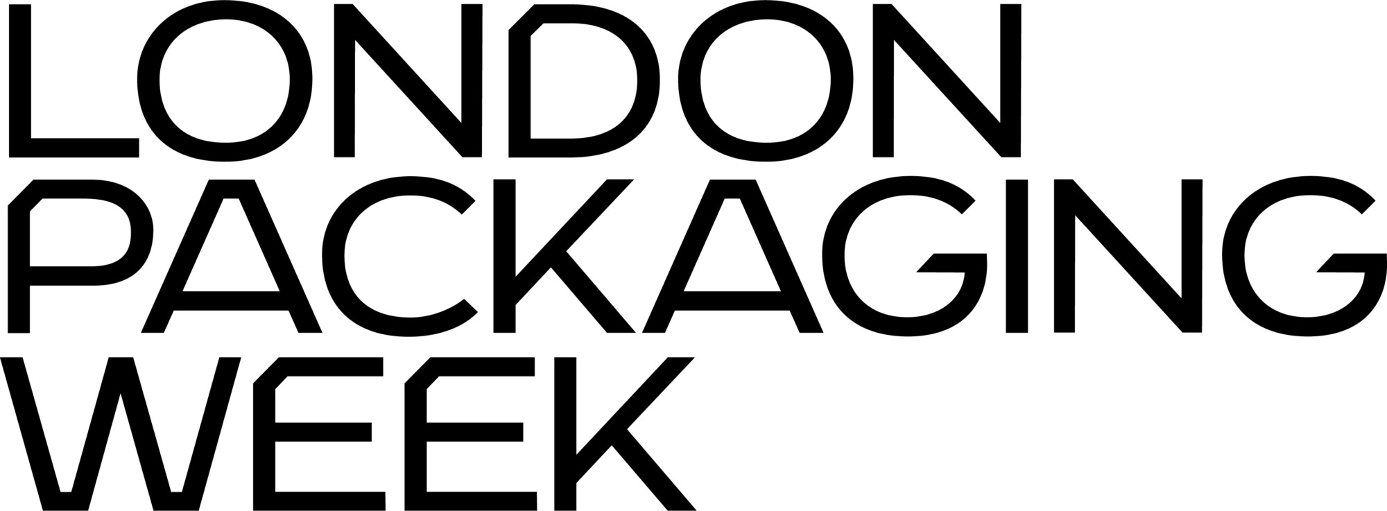 London packaging week logo