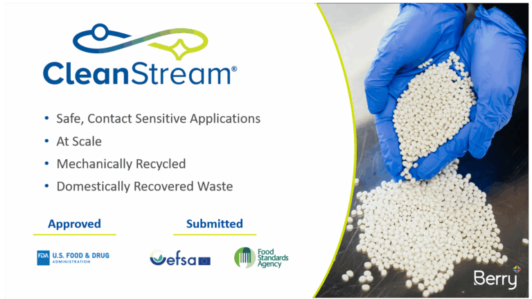 CleanStream recycled PP plastic