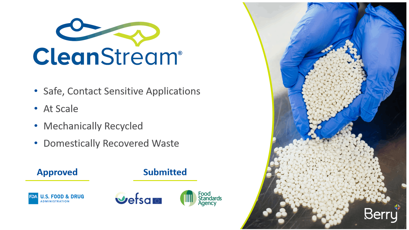 CleanStream recycled PP plastic