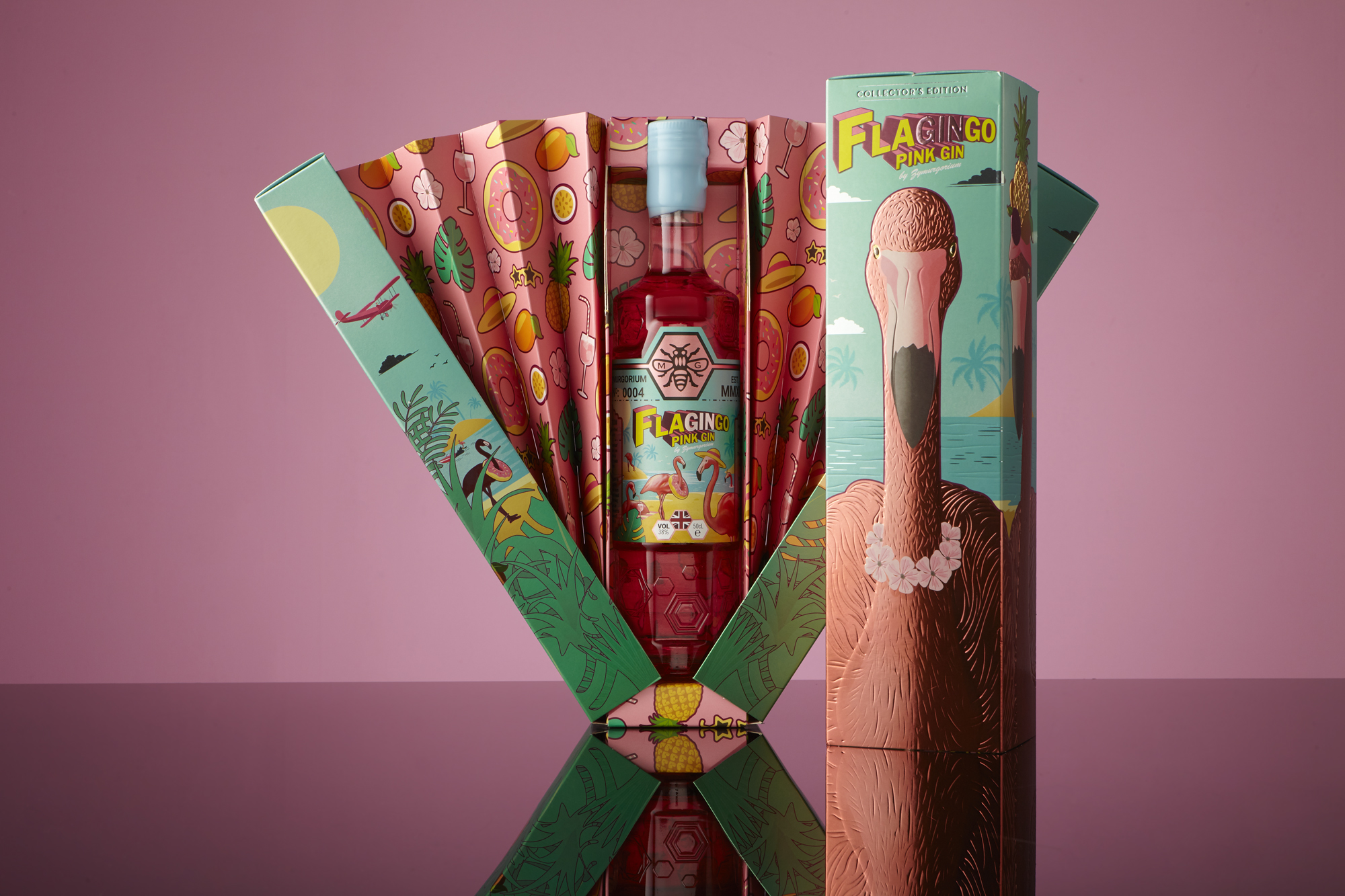 Gin limited edition keepsake display