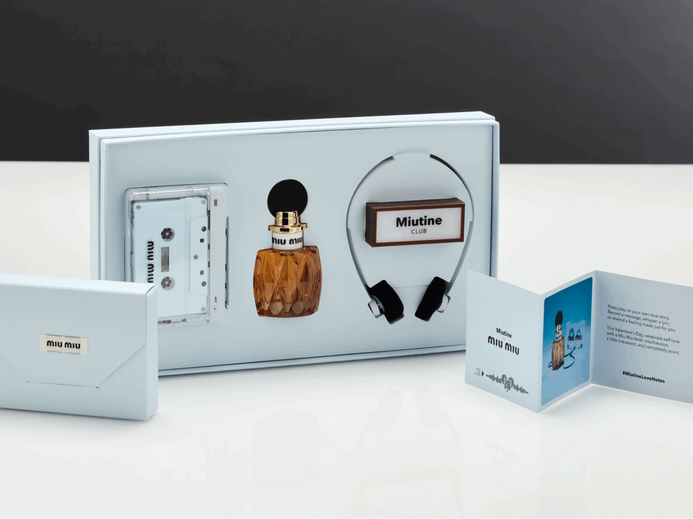 Miu Miu Miutine Love Notes Launch Mailer
