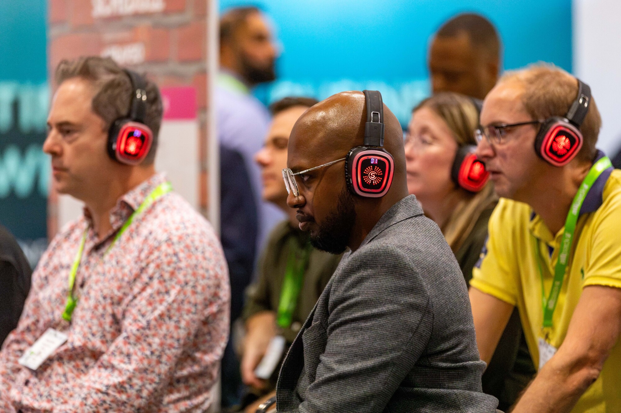 Podcast studio at London Packaging Week