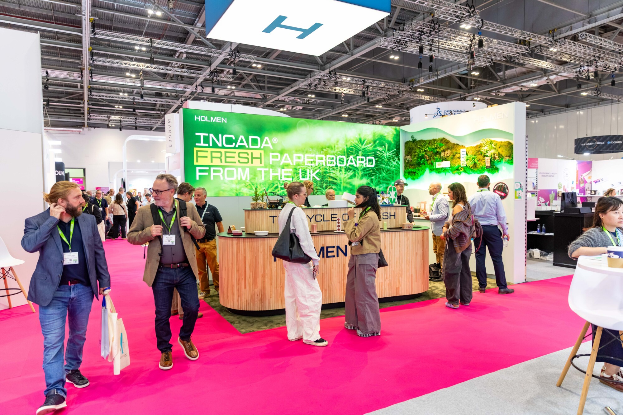 Space only stand at London Packaging Week