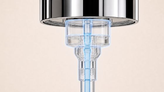 Metal-Free Fluid Path