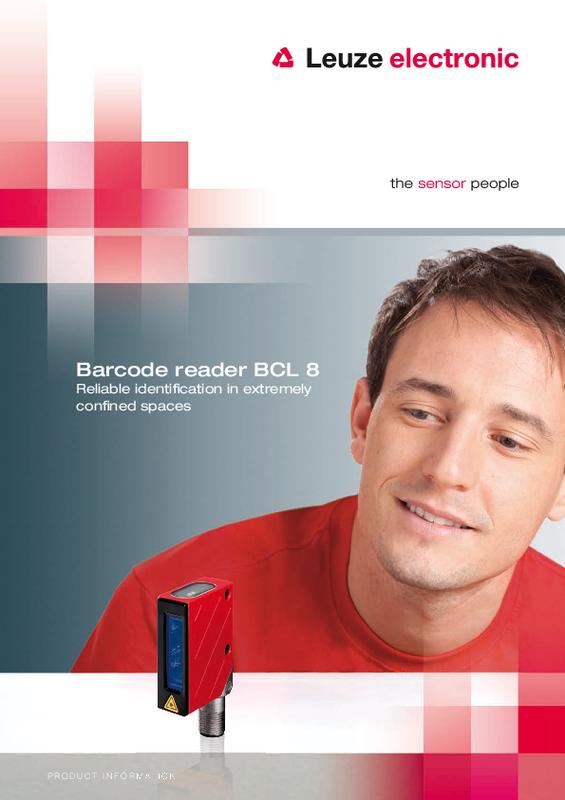 BCL 8 Bar code readers all about automation zürich