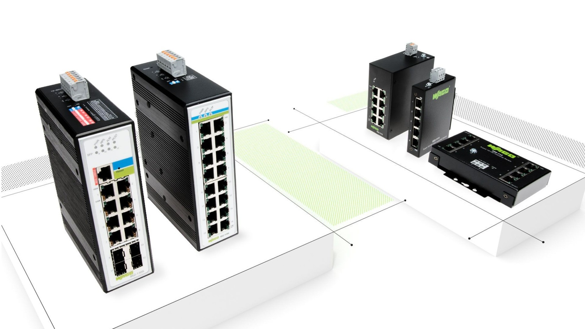 WAGO a élargi son programme avec deux nouveaux switchs. Avec leurs spécifications, ils sont