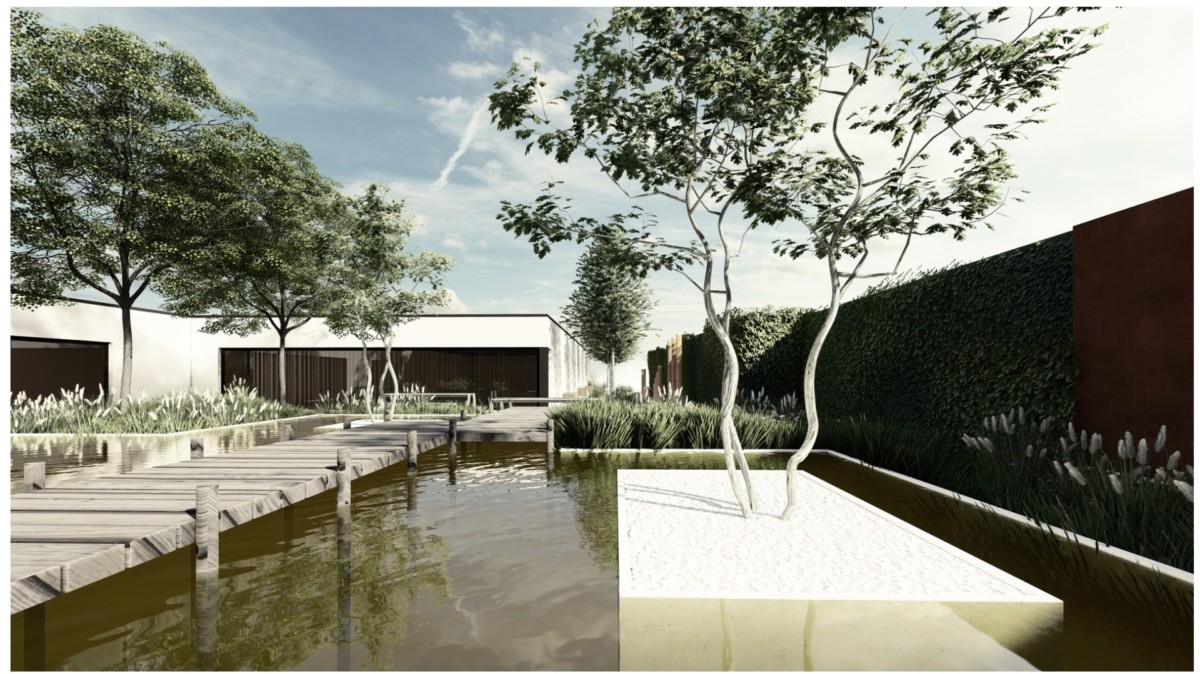 3D visualisatie bedrijfstuin