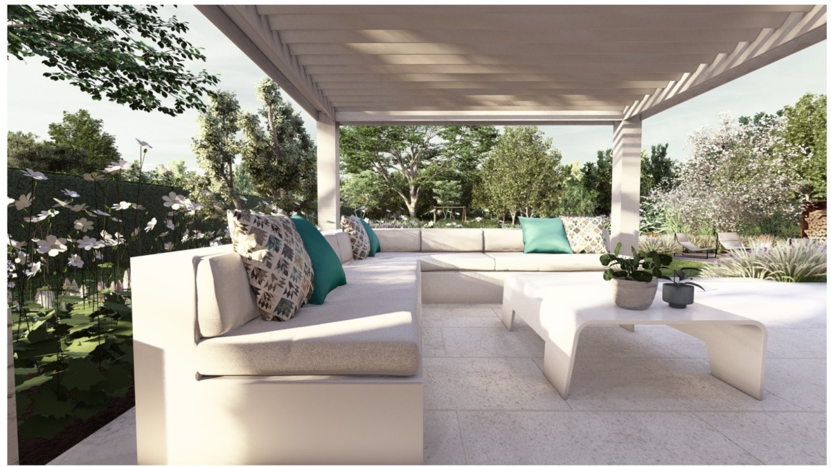 3D visualisatie overkapping