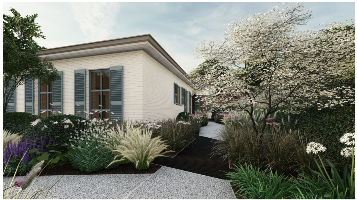 3D visualisatie voortuin