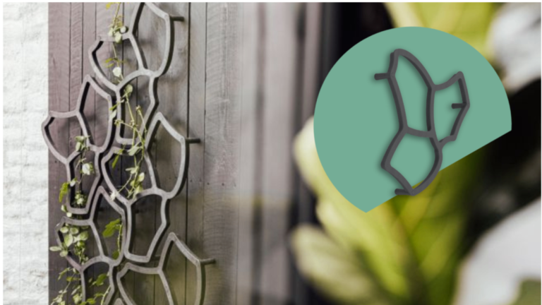 Tessa Flower : treillis de plantes durable